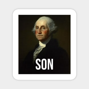 Son - George Washington - inspired by Hamilton Musical Magnet