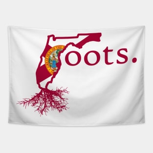 Roots In Florida - Florida Flag Tapestry