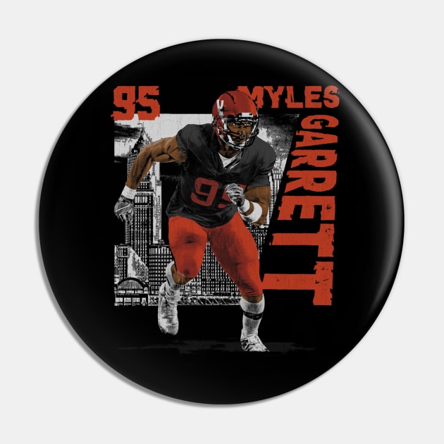 Myles Garrett Cleveland Player Name Pin by ClarityMacaws