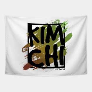 Korea Kimchi Urban Beach Design Tapestry