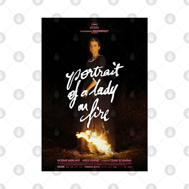 Potrait of a Lady on Fire | Movie Poster | Lesbian Movie | Noémie Merlant and Adèle Haenel by Everyday Inspiration