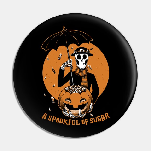 Spook Full of Sugar - Halloween Movie Parody Pin by Studio Mootant