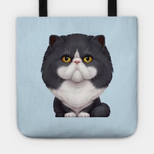 Black & White Cat Cat Tote