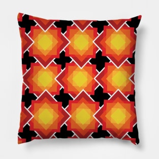 Fancy Square Pattern Pillow