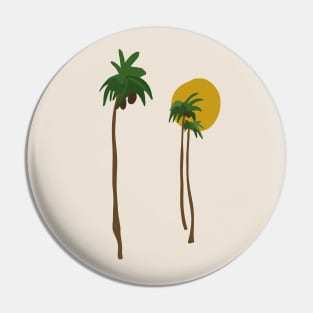 Palm Trees Pin