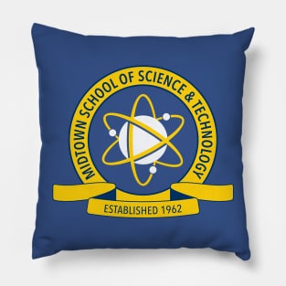 Midtown School of Science and Technology Logo Pillow