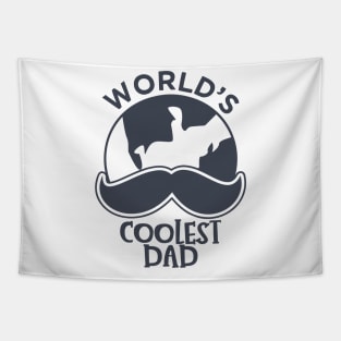 Worlds Coolest Dad Tapestry