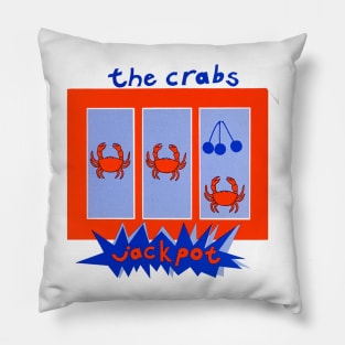 The Crabs Jackpot Sarah Dougher Pillow