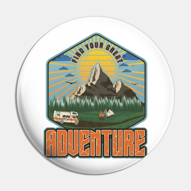 Find your great adventure, Camping RV outside vintage, Camping partners for life, find your wild Pin by HomeCoquette