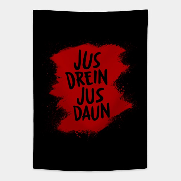 Jus drein jus daun Tapestry by xyurimeister