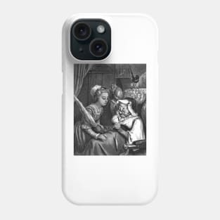 The Princess and the Spindle -Gustave Dore, Sleeping Beauty Phone Case