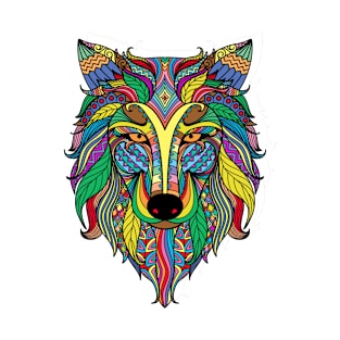 The Colorful Wolf T-Shirt