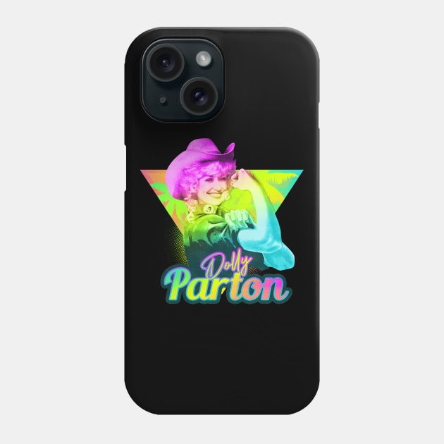 DOLLY PARTON RETROPUNK Phone Case by ownerkian