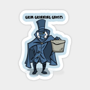 Grim Grinning Ghosts Magnet