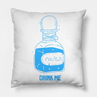 Drink Me Potion Pillow