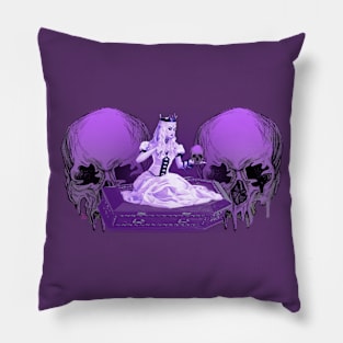 Death in purple Pillow