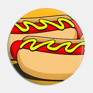 Hotdog sandwich Pin