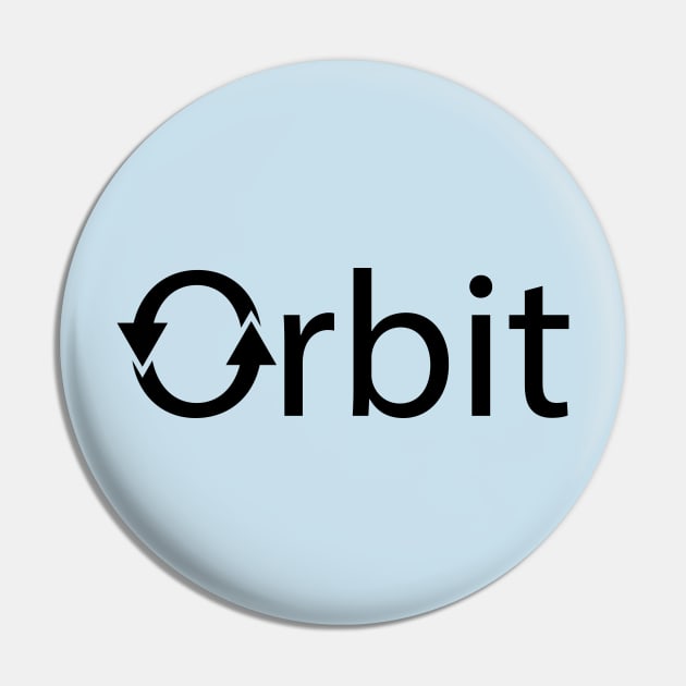Orbit typography design Pin by CRE4T1V1TY