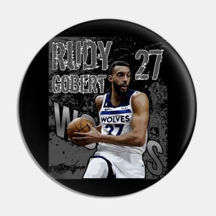 Rudy gobert || wolves Pin