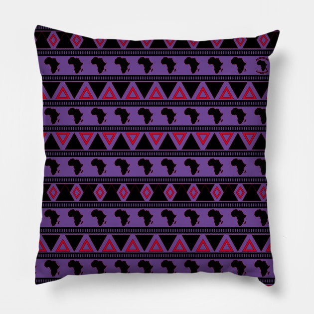 ALKEBULAN - DJEMBE PYRAMID Pillow by DodgertonSkillhause