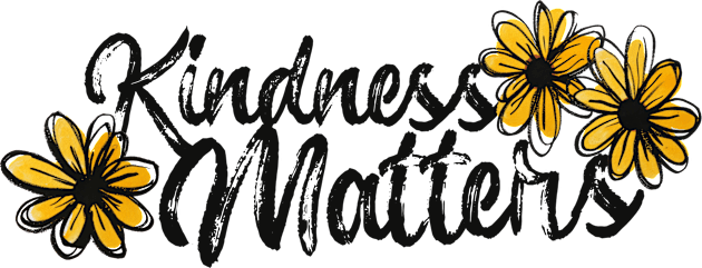 Kindness Matters Kids T-Shirt by bubbsnugg