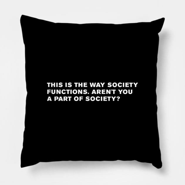 Seinfeld Quote Pillow by WeirdStuff