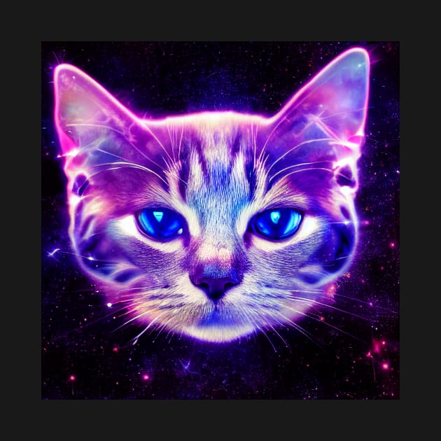 Cosmic Kitty by Happy Woofmas