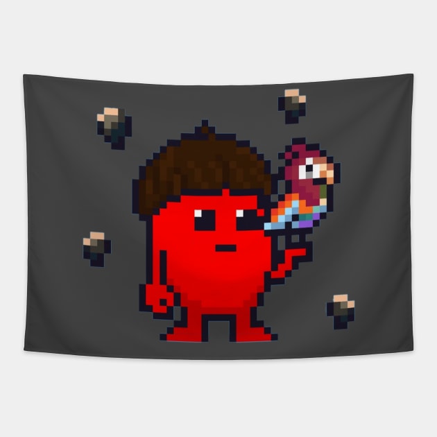 Potato pixel Tapestry by Potato 8 Pixel