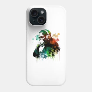 DJ Chimpanzee Funny Phone Case