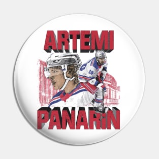 Artemi Panarin New York R Block Pin