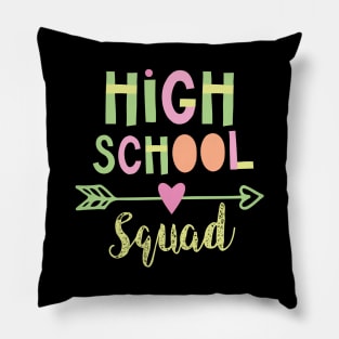 High School Squad Pillow