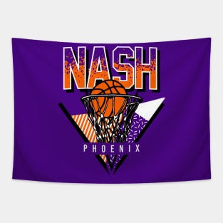 Phoenix Retro Basketball Nash Throwback Tapestry