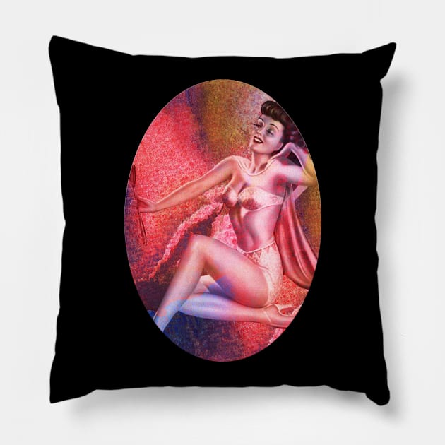 Pin Up Pillow by Gigiart