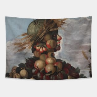 Autumn by Style of Giuseppe Arcimboldo Tapestry