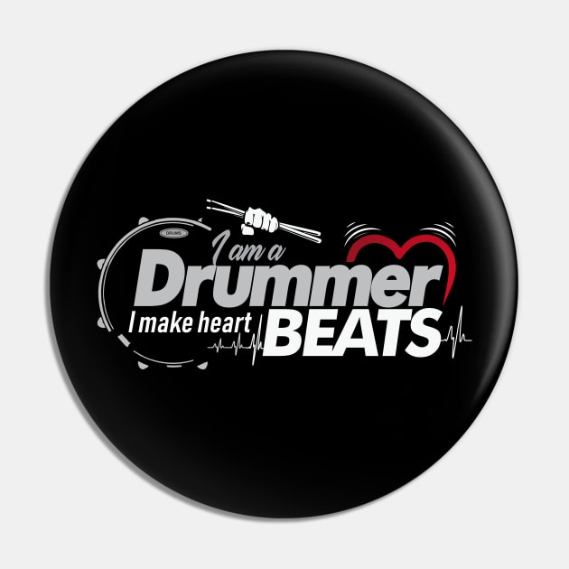 I am a drummer Pin by Arris Integrated