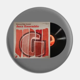 Jazz Record Pin