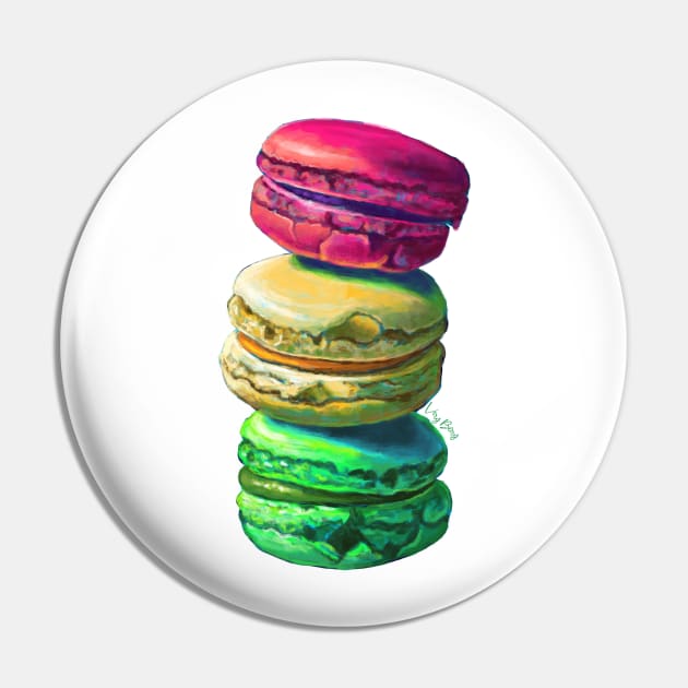 Macaron Tower Pin by VeryBerry