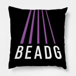 Bass Player Gift - BEADG 5 String Bass Guitar Perspective Pillow