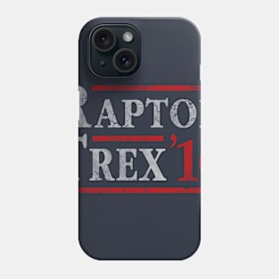Vote Raptor and T Rex 2016 Election Phone Case