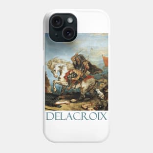 Atilla the Hun by Eugène Delacroix Phone Case