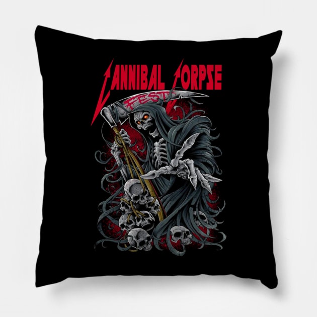 CANNIBAL CORPSE MERCH VTG Pillow by rdsgnnn