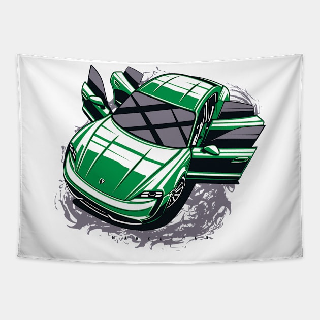 Electric super sedan Tapestry by Markaryan