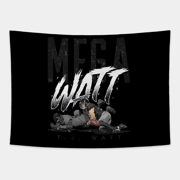 T.J. Watt Pittsburgh Mega Watt Tapestry by MASTER_SHAOLIN