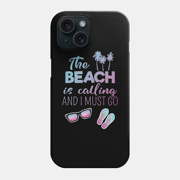 Beach is calling Phone Case by FamiLane