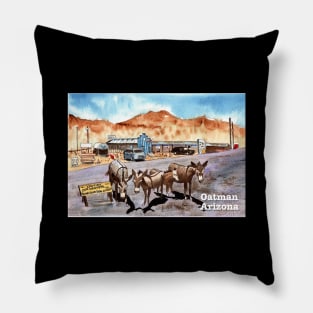 Oatman, Arizona Pillow