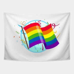 LGBTQ Flag Tapestry