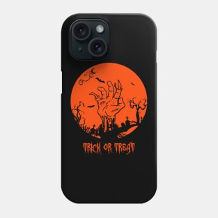 Trick Or Treat tee design birthday gift graphic Phone Case