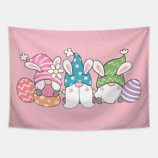 Cute Easter Gnome Tapestry