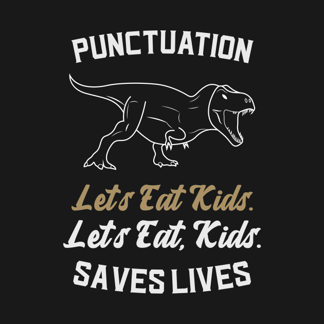 Lets Eat Kids Punctuation by Ken Adams Store