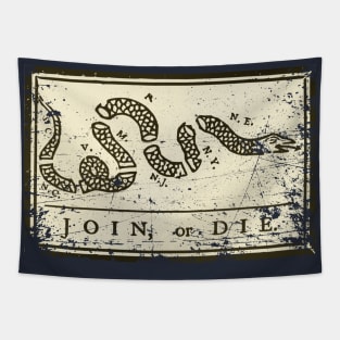 Join or Die - Vintage Tapestry